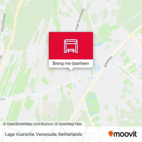 Lage Vuursche, Venwoude kaart