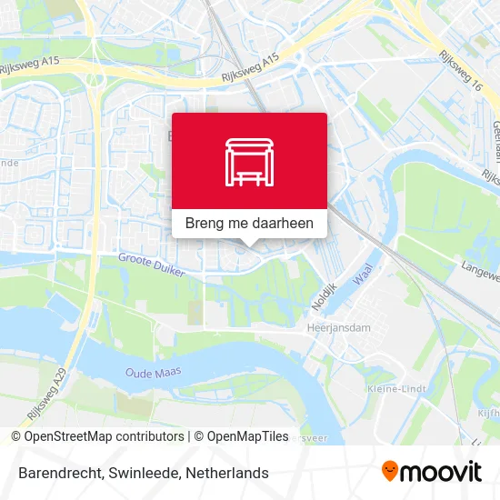 Barendrecht, Swinleede kaart
