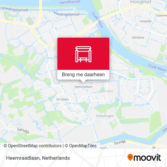 Heemraadlaan kaart