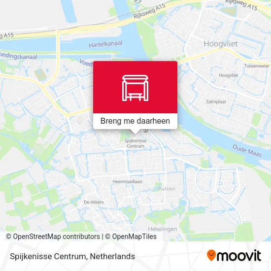 Spijkenisse Centrum kaart