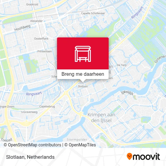 Slotlaan kaart