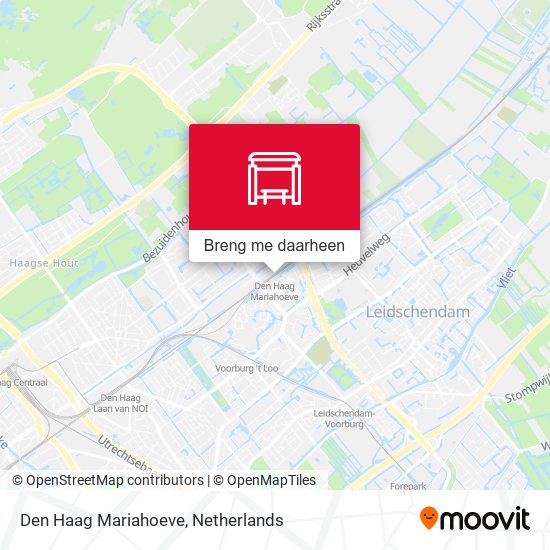 Den Haag Mariahoeve kaart