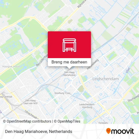 Den Haag Mariahoeve kaart