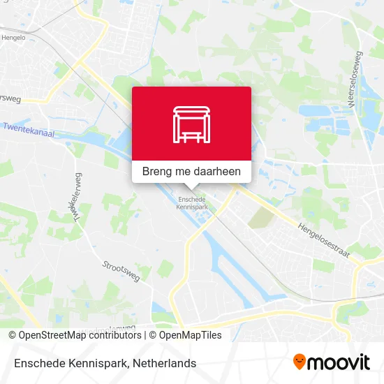 Enschede Kennispark kaart