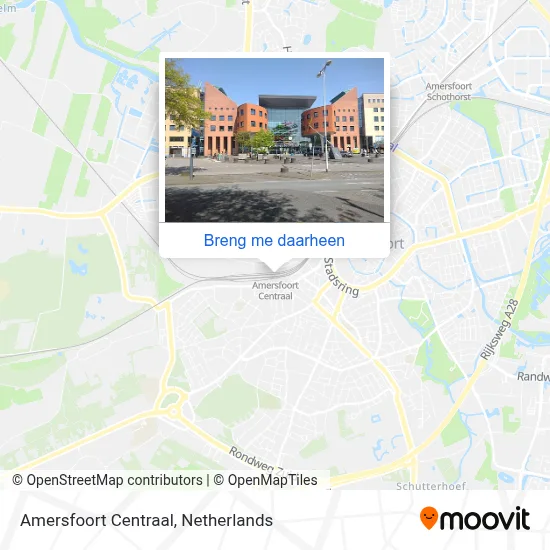 Amersfoort Centraal kaart