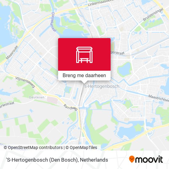 'S-Hertogenbosch (Den Bosch) kaart