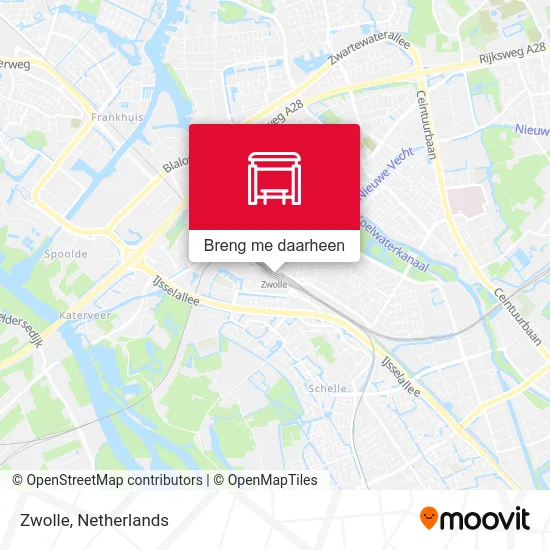 Zwolle kaart