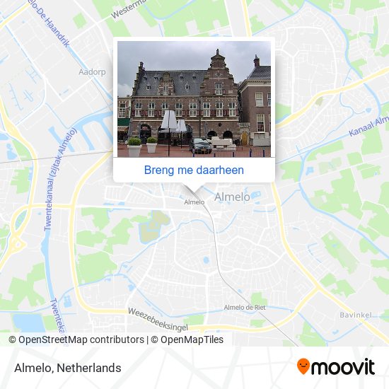 Almelo kaart