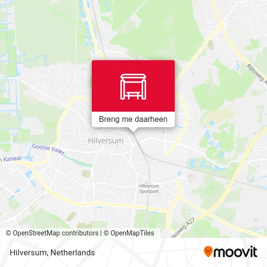 Hilversum kaart