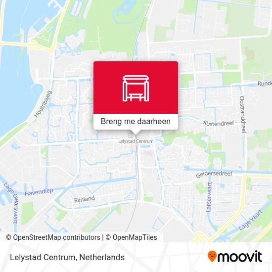 Lelystad Centrum kaart
