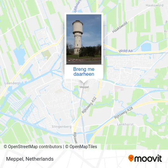 Meppel kaart