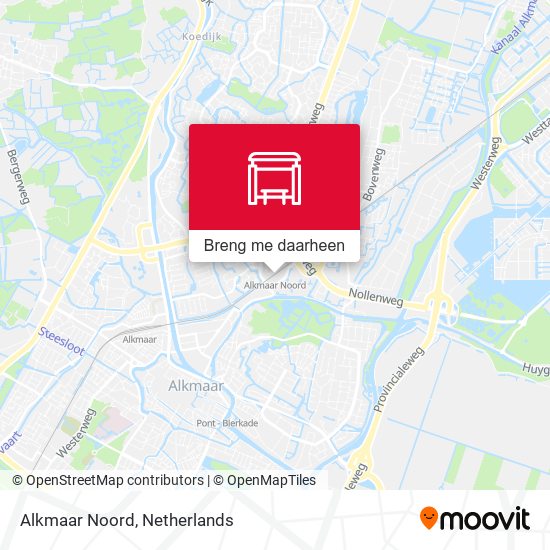 Alkmaar Noord kaart