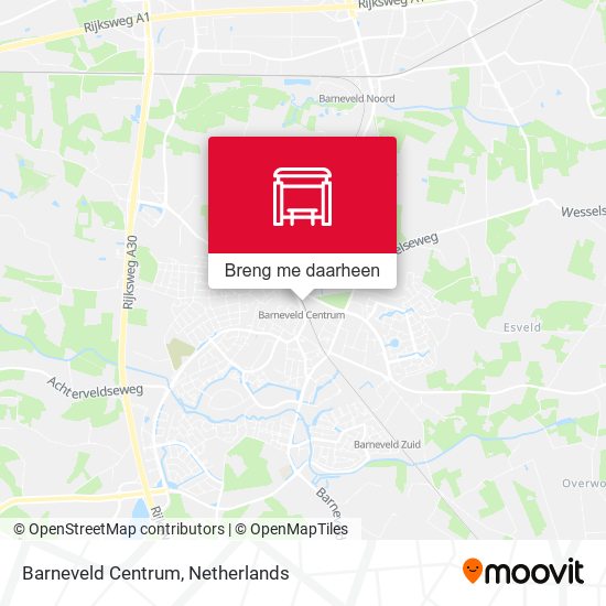 Barneveld Centrum kaart