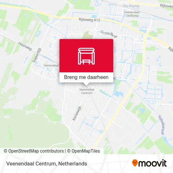 Veenendaal Centrum kaart
