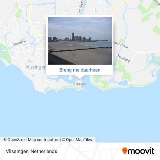 Vlissingen kaart