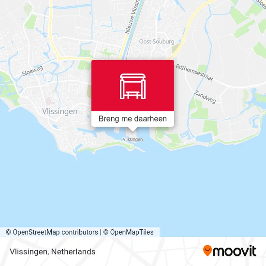 Vlissingen kaart