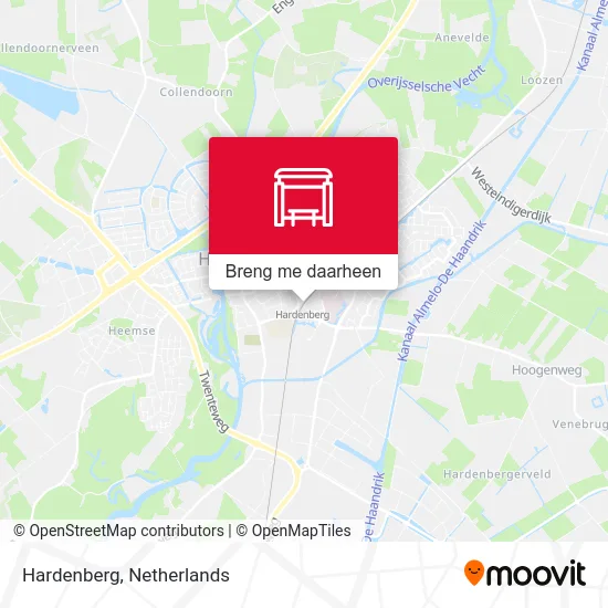 Hardenberg kaart