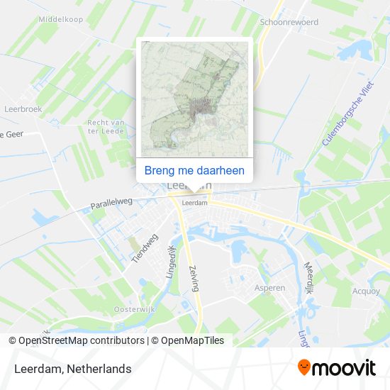 Leerdam kaart