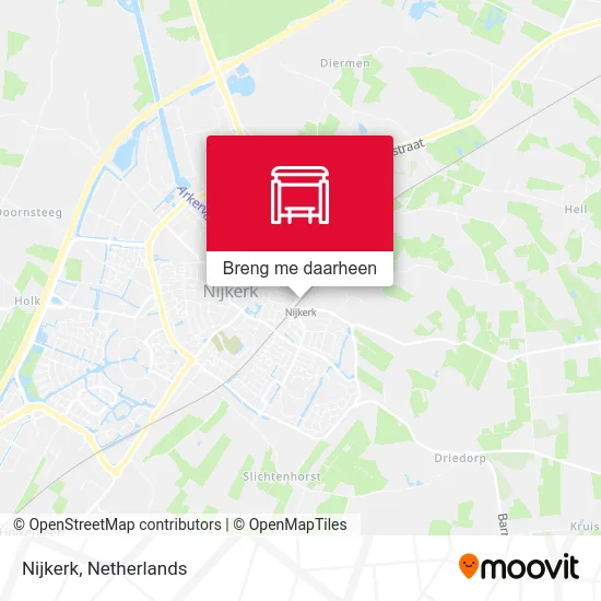 Nijkerk kaart
