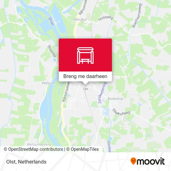 Olst kaart