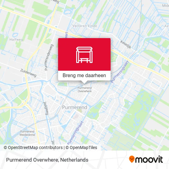 Purmerend Overwhere kaart