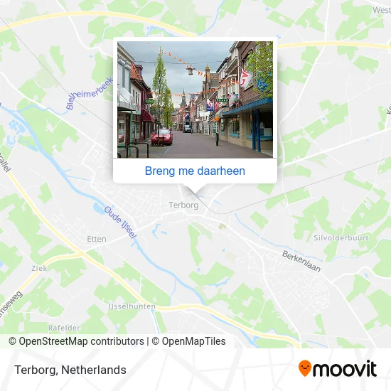 Terborg kaart