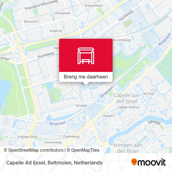 Capelle Ad Ijssel, Beltmolen kaart