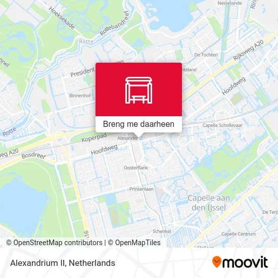 Alexandrium II kaart