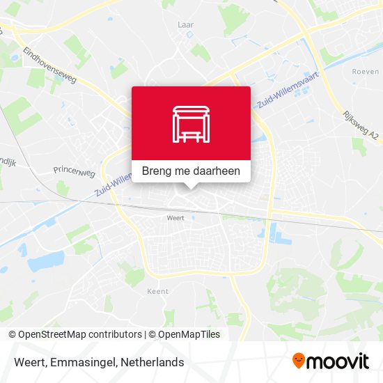 Weert, Emmasingel kaart