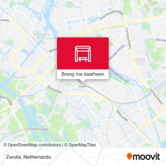 Zwolle kaart