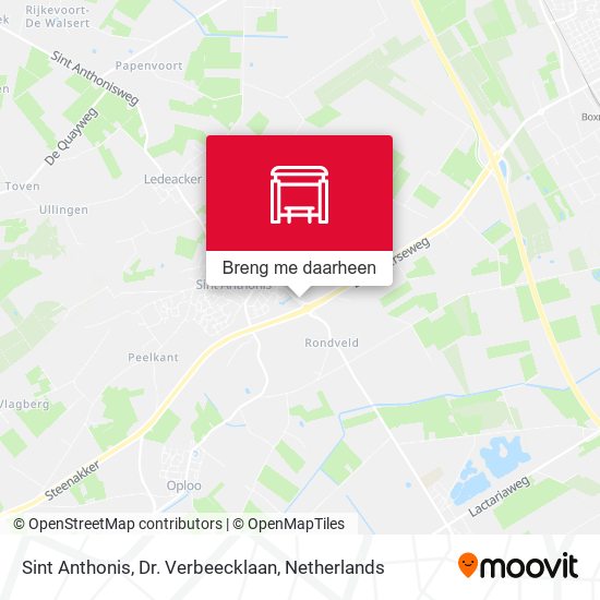 Sint Anthonis, Dr. Verbeecklaan kaart