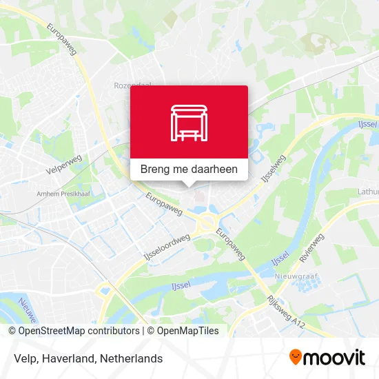 Velp, Haverland kaart