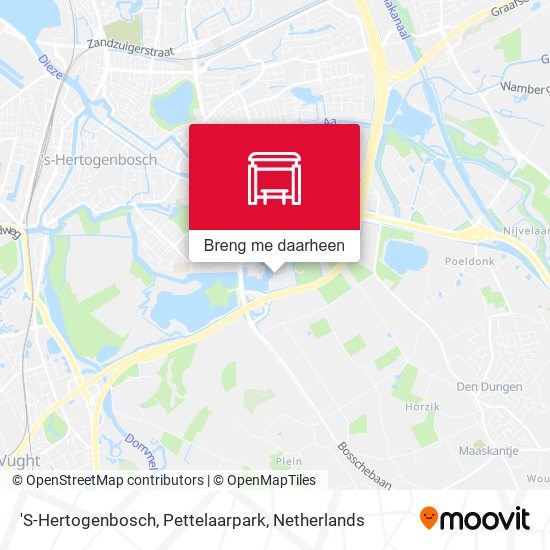 'S-Hertogenbosch, Pettelaarpark kaart