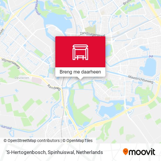 'S-Hertogenbosch, Spinhuiswal kaart