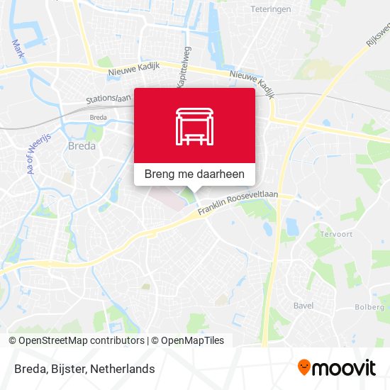 Breda, Bijster kaart
