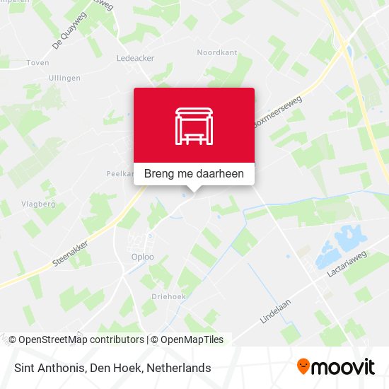 Sint Anthonis, Den Hoek kaart
