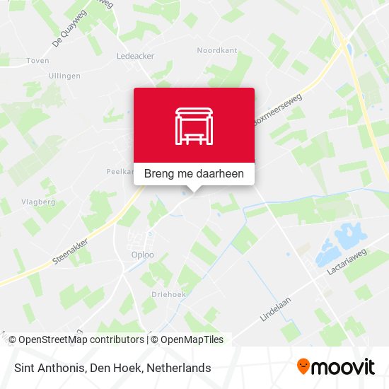 Sint Anthonis, Den Hoek kaart