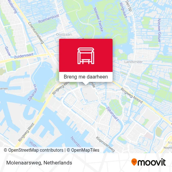 Molenaarsweg kaart