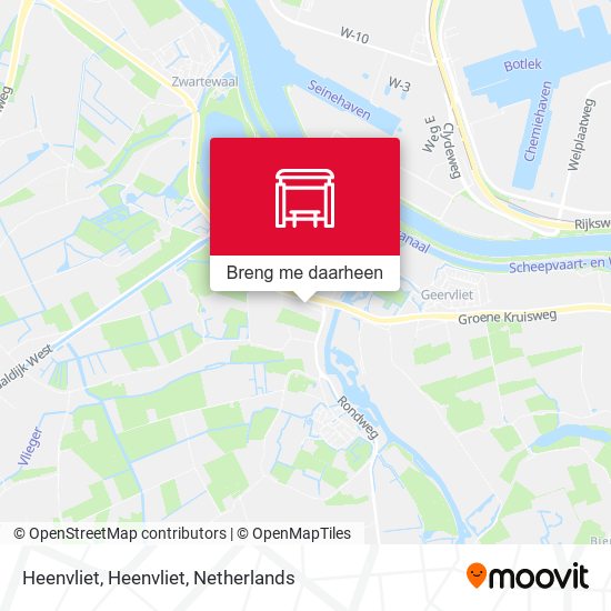 Heenvliet, Heenvliet kaart