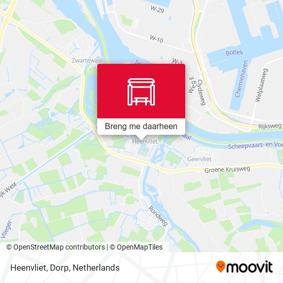 Heenvliet, Dorp kaart