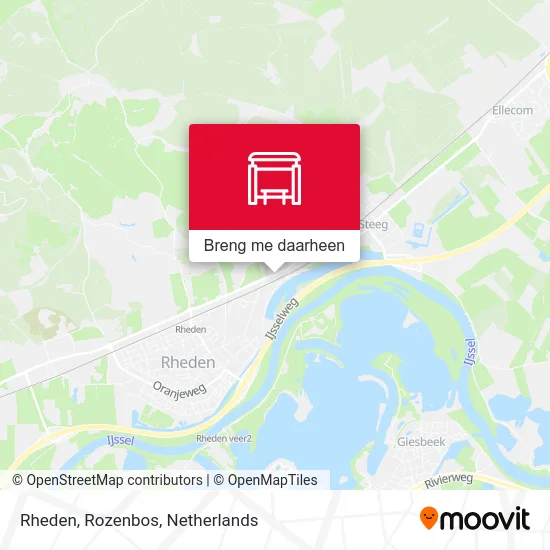 Rheden, Rozenbos kaart