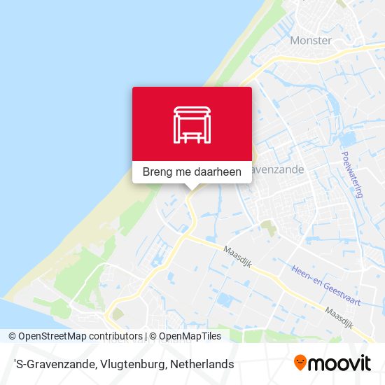 'S-Gravenzande, Vlugtenburg kaart