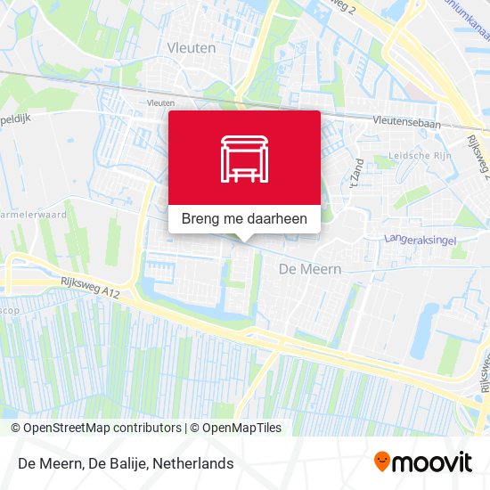 De Meern, De Balije kaart