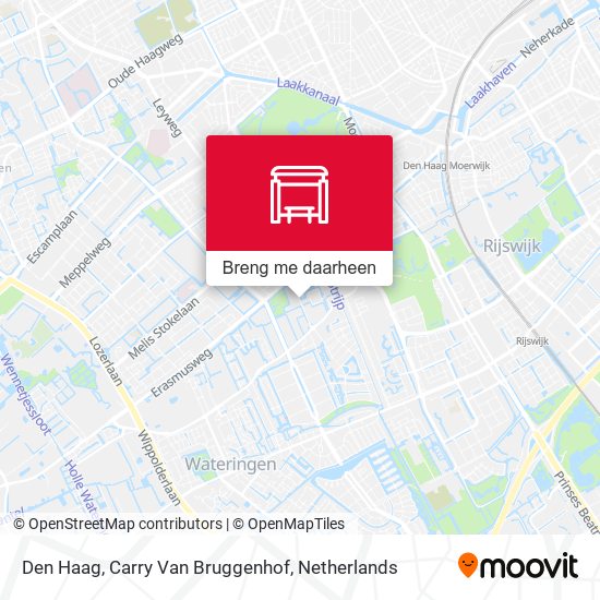 Den Haag, Carry Van Bruggenhof kaart