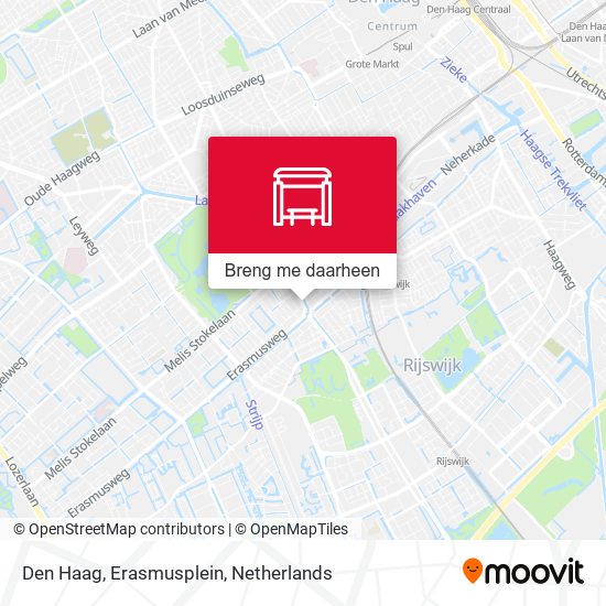 Den Haag, Erasmusplein kaart