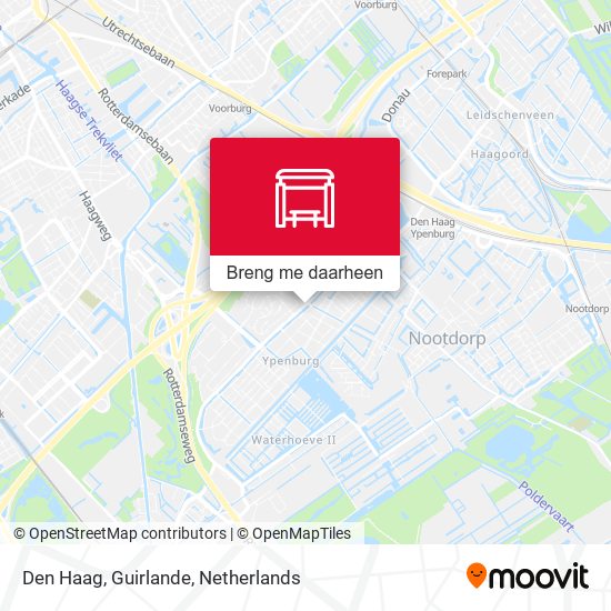 Den Haag, Guirlande kaart