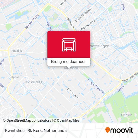 Kwintsheul, Rk Kerk kaart