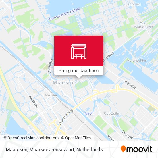 Maarssen, Maarsseveensevaart kaart