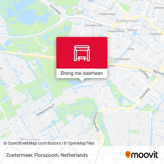 Zoetermeer, Florazoom kaart