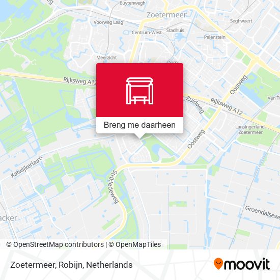 Zoetermeer, Robijn kaart